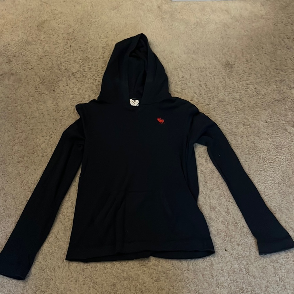 Black abercrombie hoodie